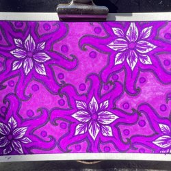 Triple Purple Wild Flowers