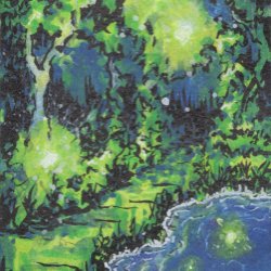 Mysterious forest