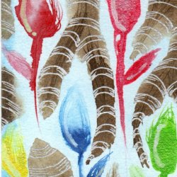Exploration of Acrylic Inks 5/7