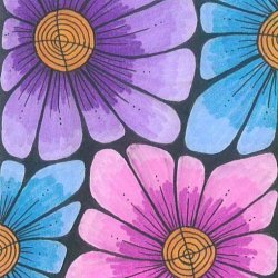 Wavy Flowers