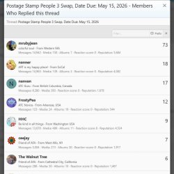 Who Replied (in a swap thread) 2 list with filter box