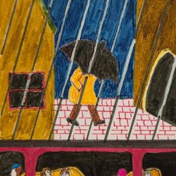 In the rain? Go underground!