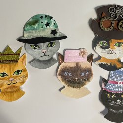 Host Cards (hats)