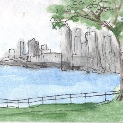From the New York Island
