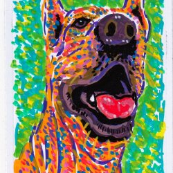 Dogi The Balinese Dog ATC #2.jpg