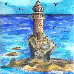 Do you know WHERE Europe's only lighthouse built on a stone spire sits?