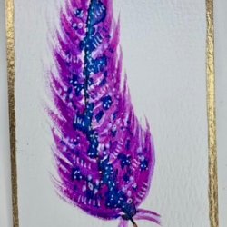 Fuchsia Feather