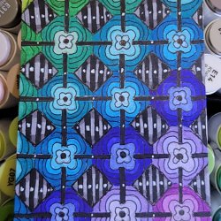 Tangled quilt