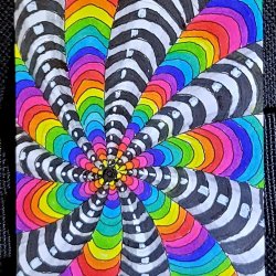 Rainbow tangles