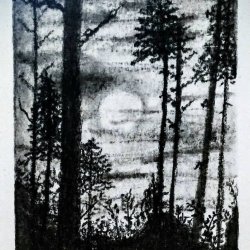 Charcoal forest