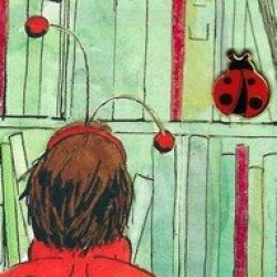 Media 'Back2School  Ladybug reader' in album 'HHC TRADED ATCs'