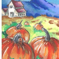 Colors of Autumn - Pumpkin Fields