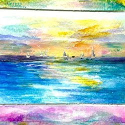 EXTENDED WASHI TAPE LANDSCAPES, Due Nov. 5