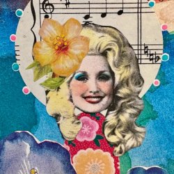 Dolly Among the Flowers