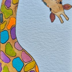 Rainbow Giraffe 03