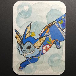 Vaporeon Bubble Beam