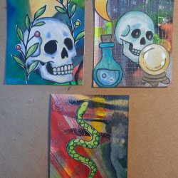 Media 'Spooky' in album 'Witchy ATCs'