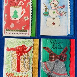 For Trini’s ATC Christmas Card swap