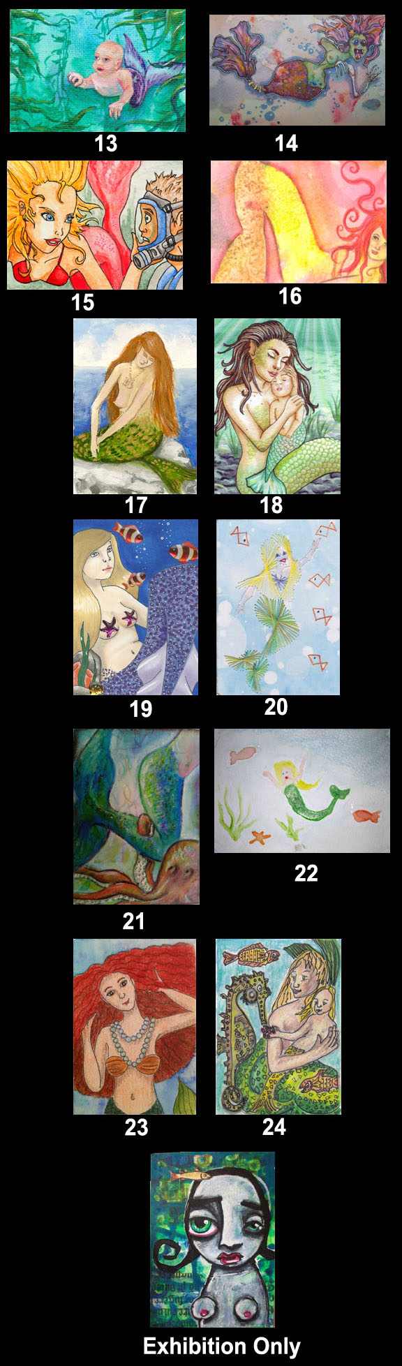 2013 August Contest Entries - Theme: Mermaids