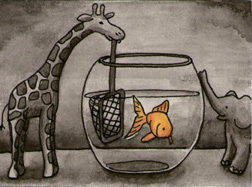 2013 May Contest WINNERS -- Theme: Black & White with a POP