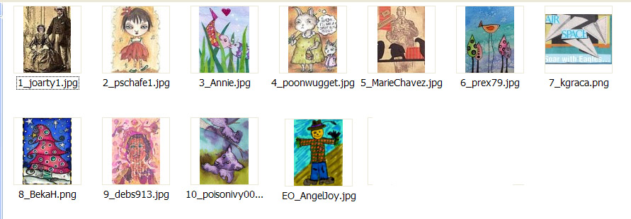 2015 Monthly Contest Entrants