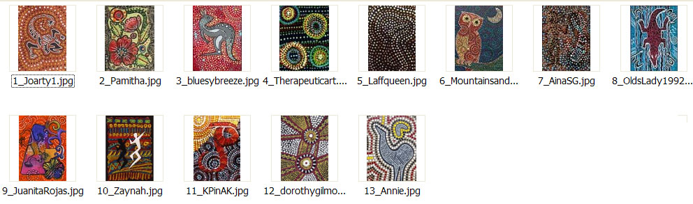 2015 October Contest Entrants