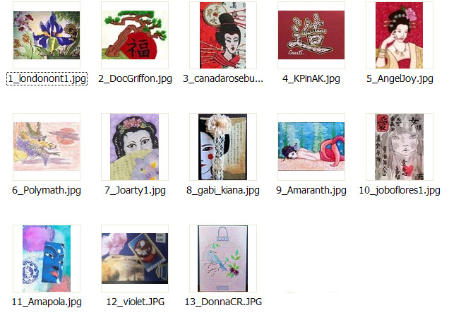 2015 September Contest Entrants