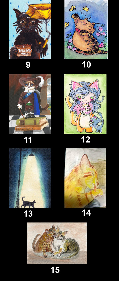 2016 August Monthly ATC Contest entries