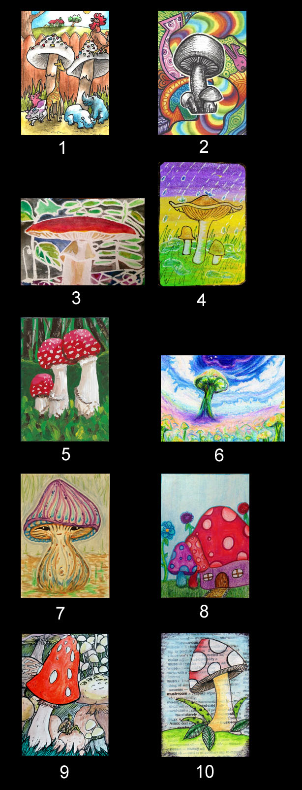 2016 May Monthly ATC Contest Entries