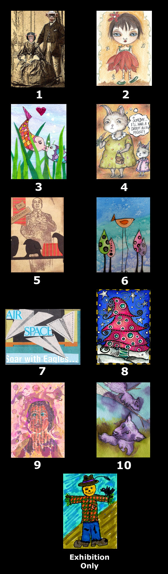 2016 November Monthly Contest Entries Theme: Whimsical Whatevers