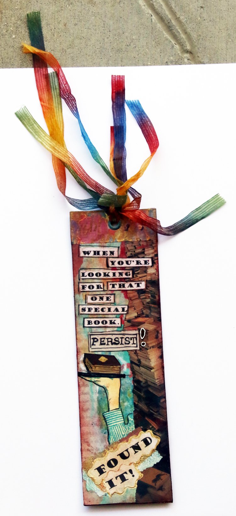 Artsy Leftover Bookmarks