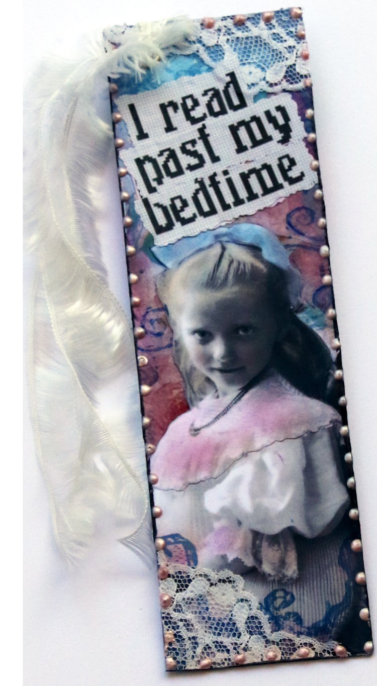 Artsy Leftover Bookmarks
