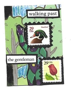 "At the Park"--Postage Stamp People 3 Swap