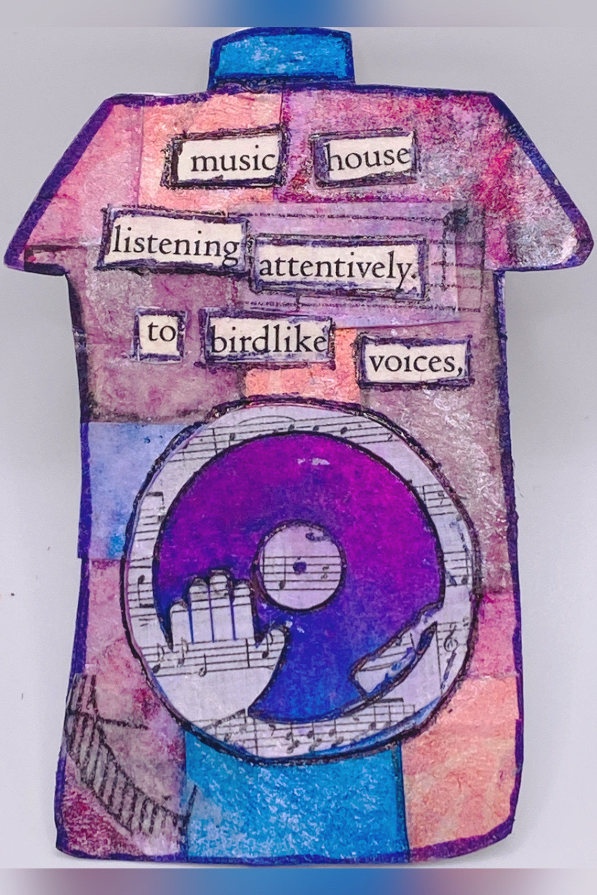 Aug PAT House shaped found poetry