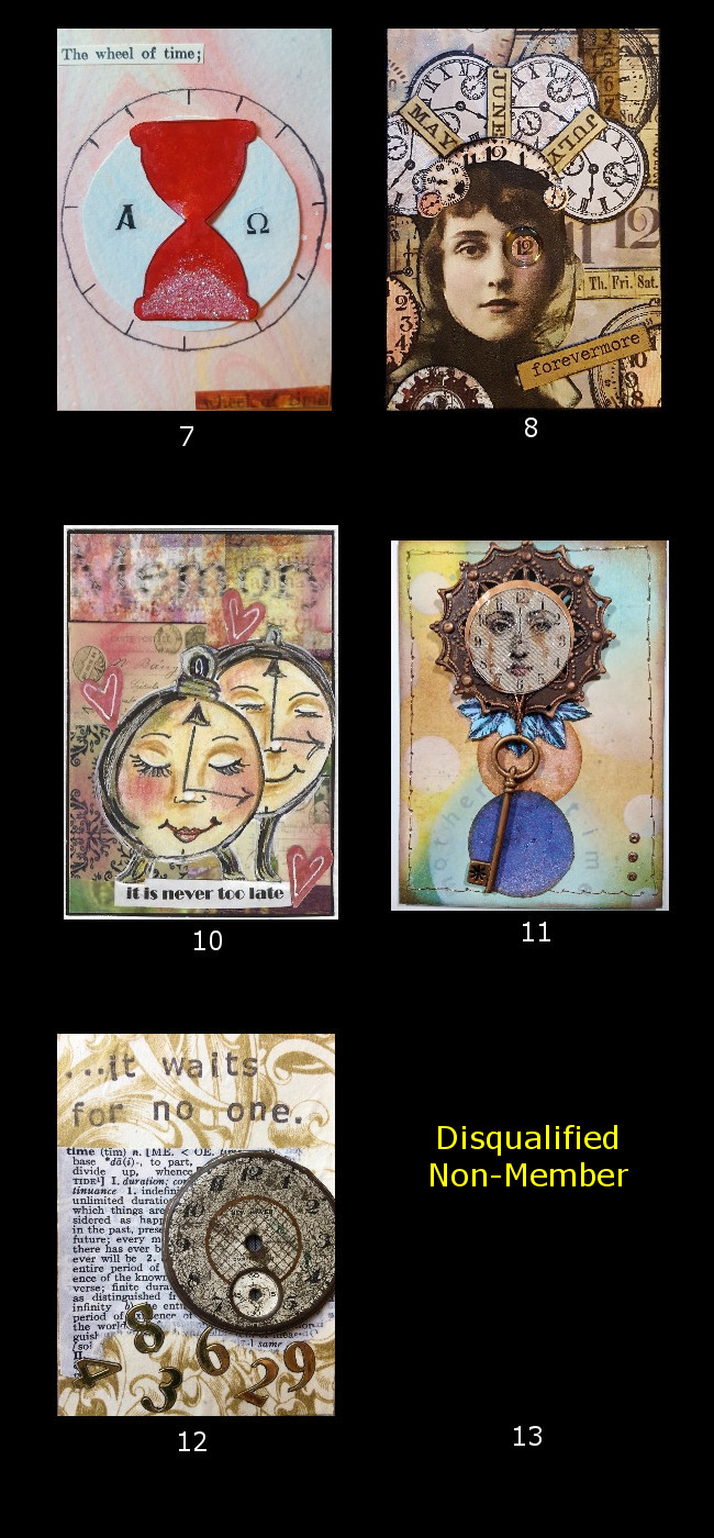 August Monthly ATC Contest: TIME