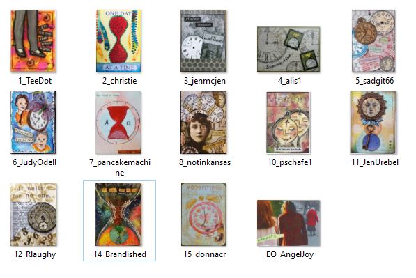 August Monthly ATC Contest: TIME