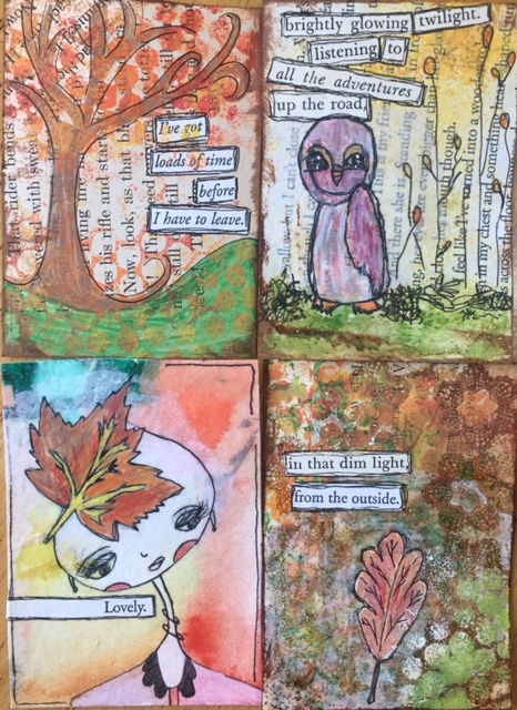 Autumn Found Poetry Swap