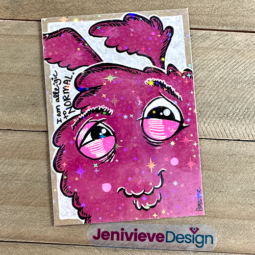 AVAILABLE - "I am allergic to NORMAL."