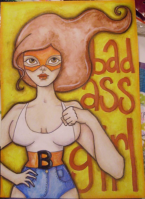 badass girl