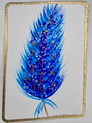 Blue Feather