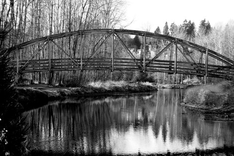 Bridge - black and white