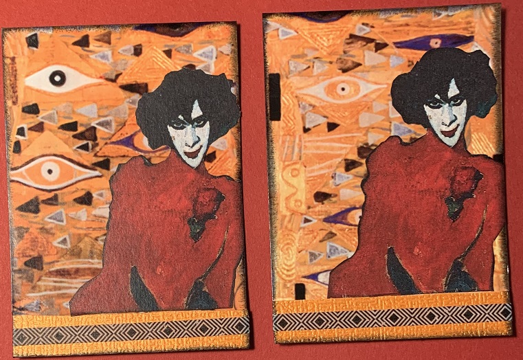 Buddy Card Creepy Eyes for Collagaint Ashley