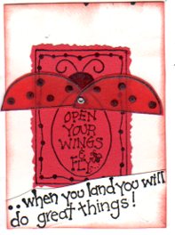 Bug #3 - Ladybird - wings open and close