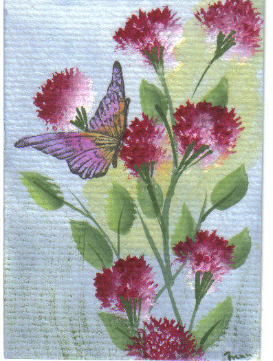 Butterfly joys in pink