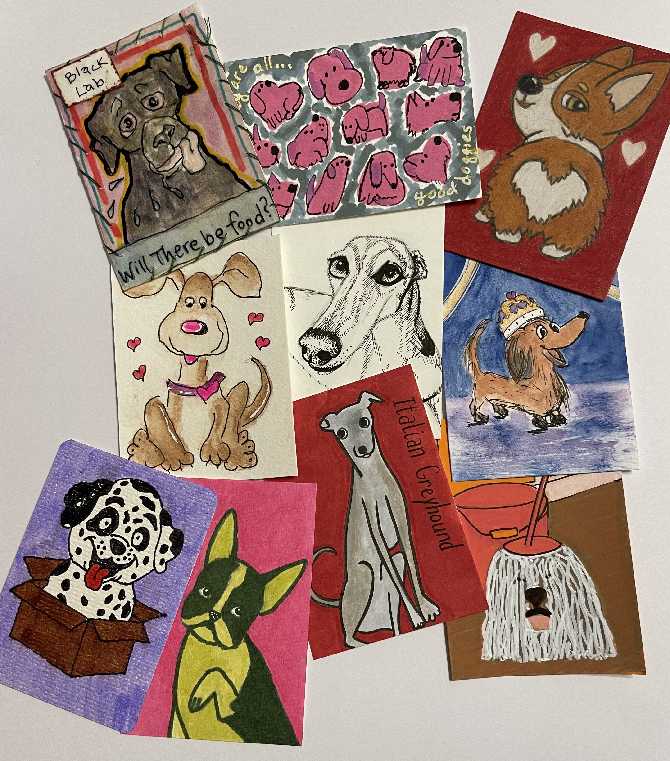 Canine Caricatures swap