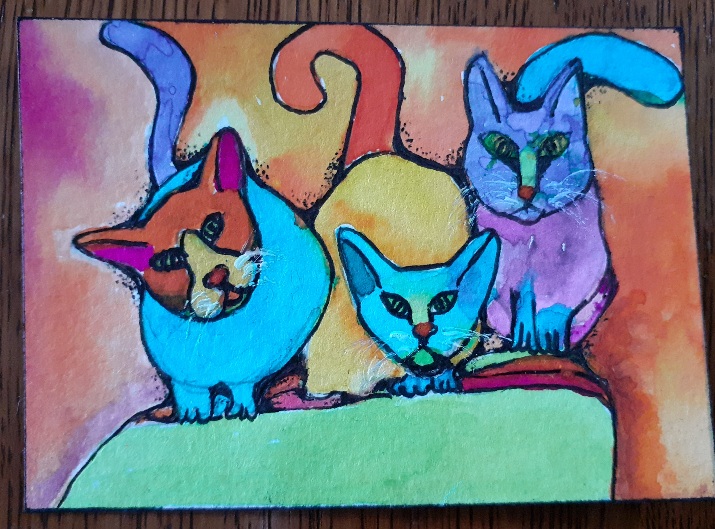 "Cat Trio"
