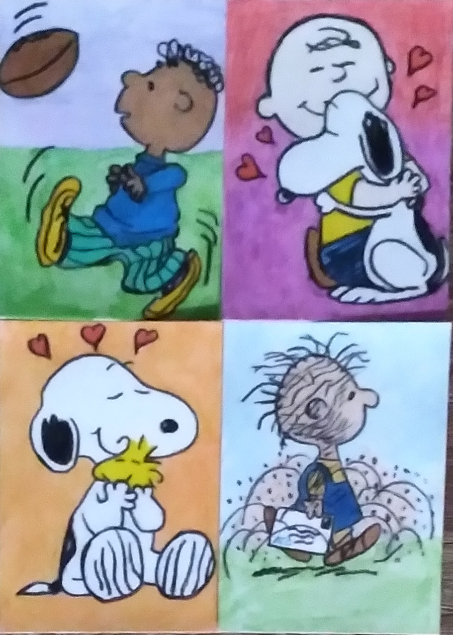 Charles M. Schultz's beloved Peanuts Cartoon Characters swap