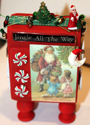 Christmas ATB's - Artist Trading Blocks