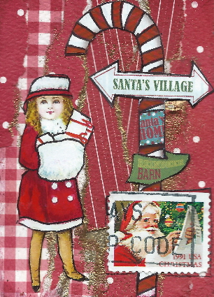 Christmas Postage Stamp