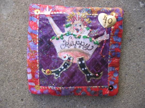 Chunky fabric, Birthday